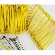 PET Powder Coating Metal Bag Tie Wire